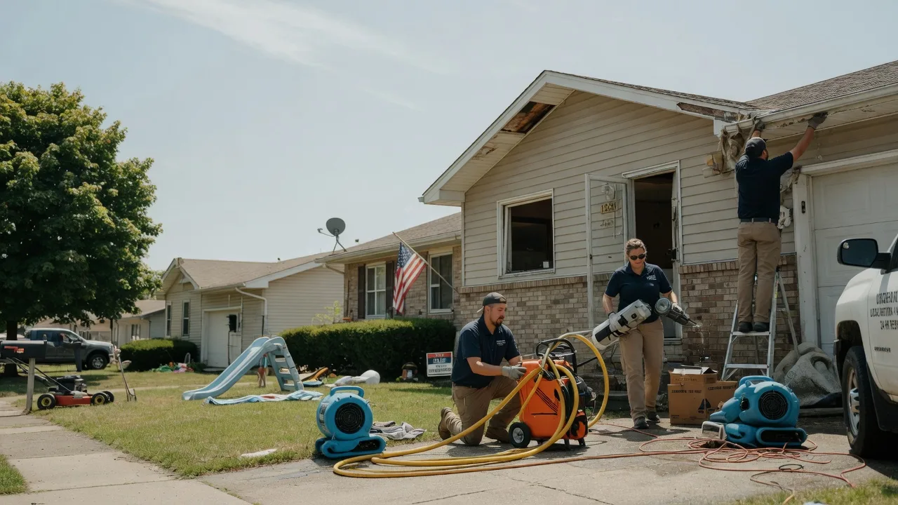 Water Damage Restoration in Carbon Cliff, IL near me